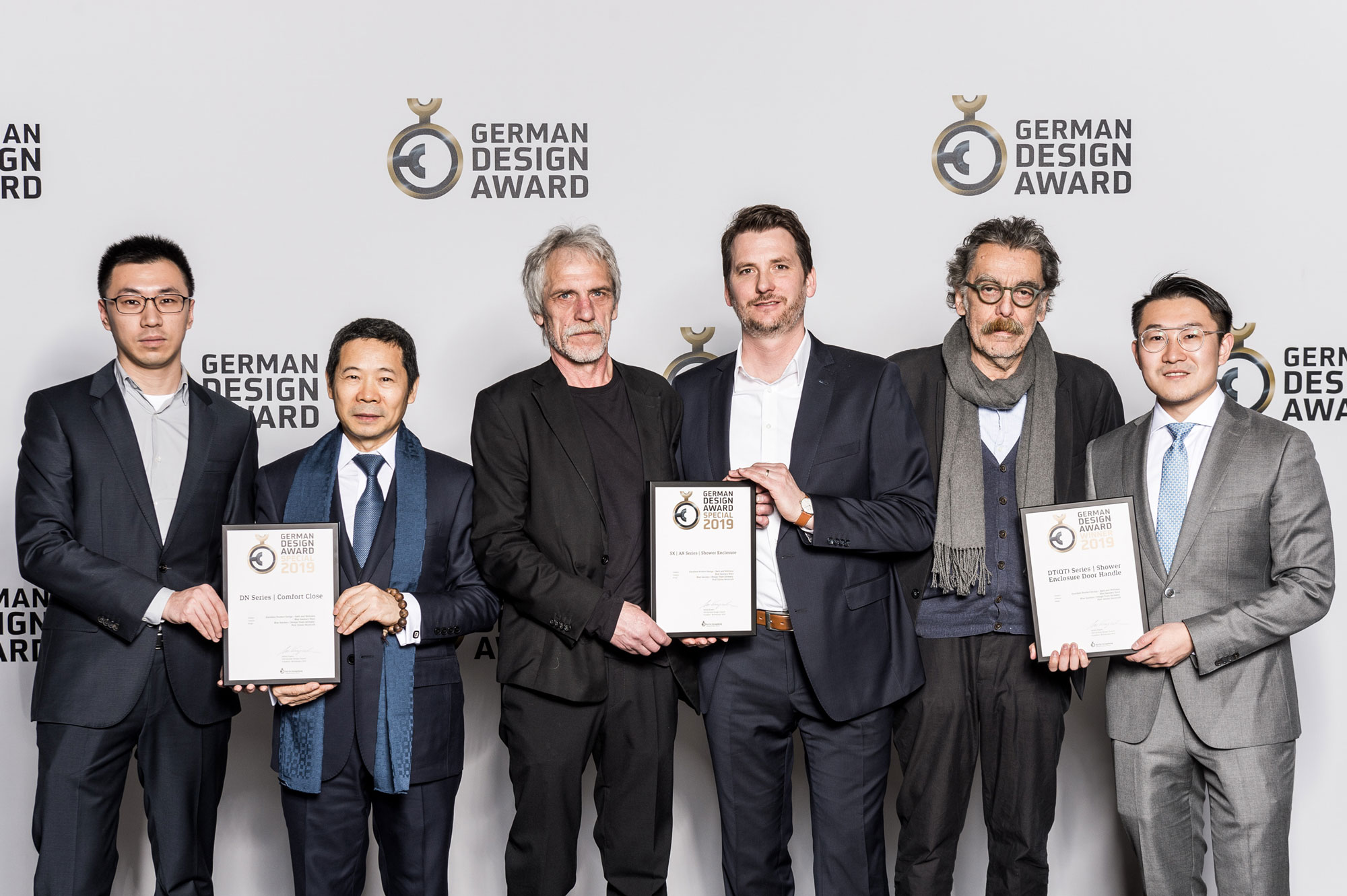 Blue Sanitary Ware awarded with three German Design Awards